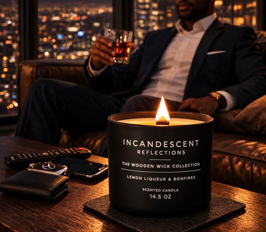 Wooden Wick • Lemon Liqueur & Bonfires