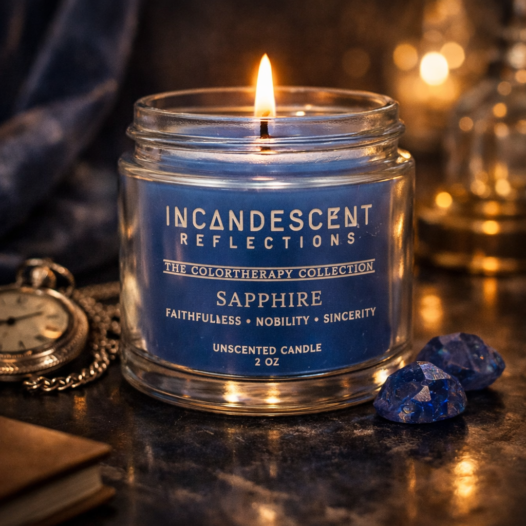 Colortherapy Collection • Sapphire Candle