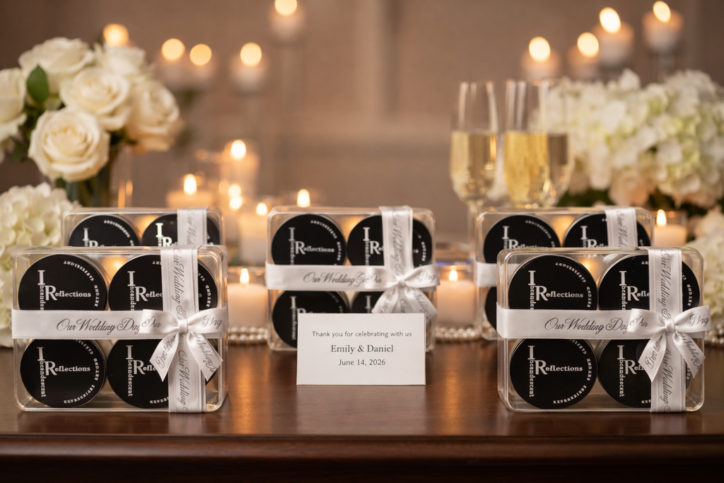 Luxury Candle Gift Set • Our Wedding Day Ribbon ⭐Most Popular