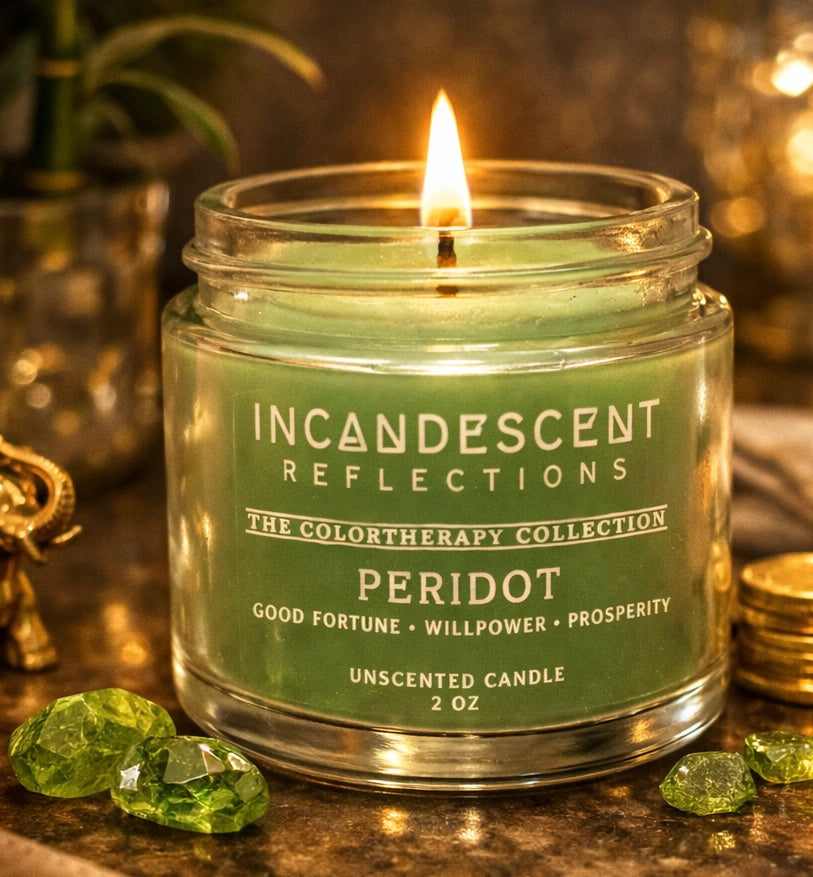 Colortherapy Collection • Peridot Candle