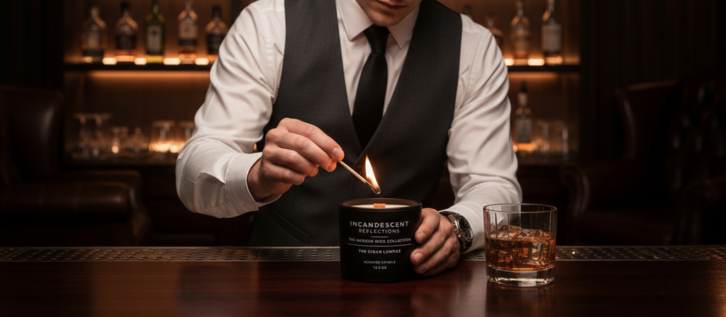 Bartender lighting wick bar