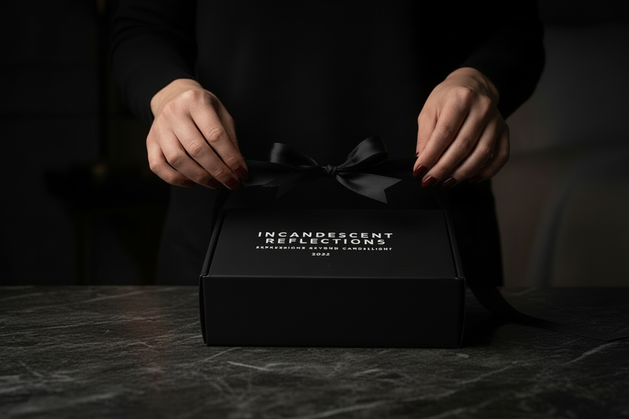 Gift reveal clean surface