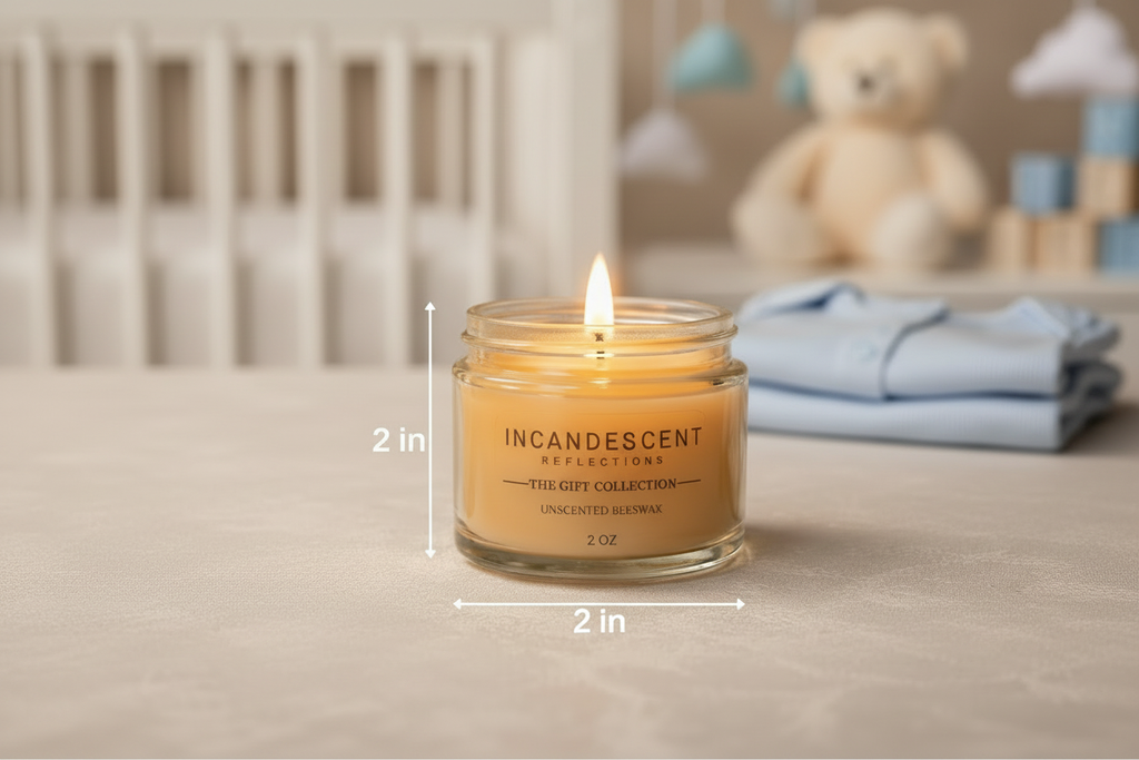 Incandescent Reflections - Baby Boy Nursery Candle