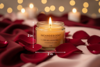 Incandescent Reflections - Romantic Background Candle