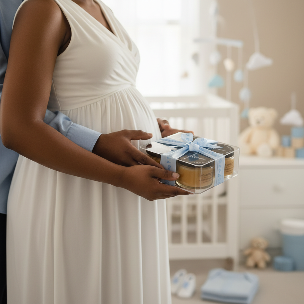 It's A Boy - Tender Couple Nursery