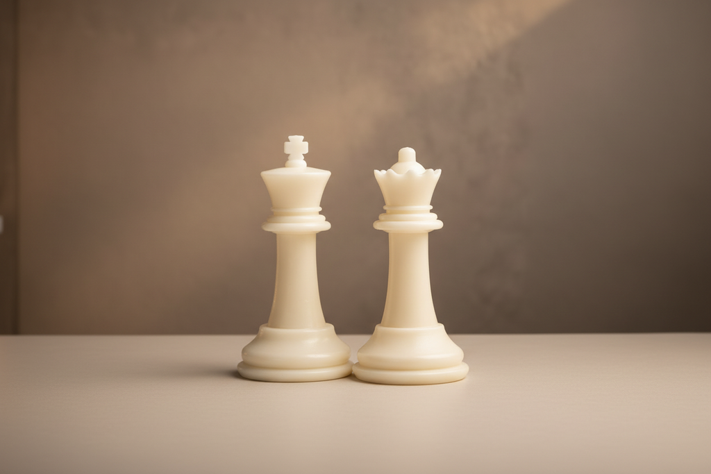 King & Queen — Neutral Clean Shot