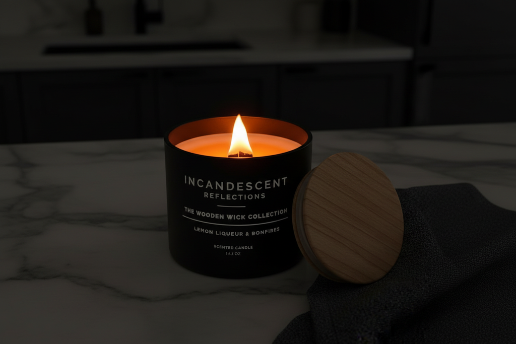 Kitchen woodwick flame