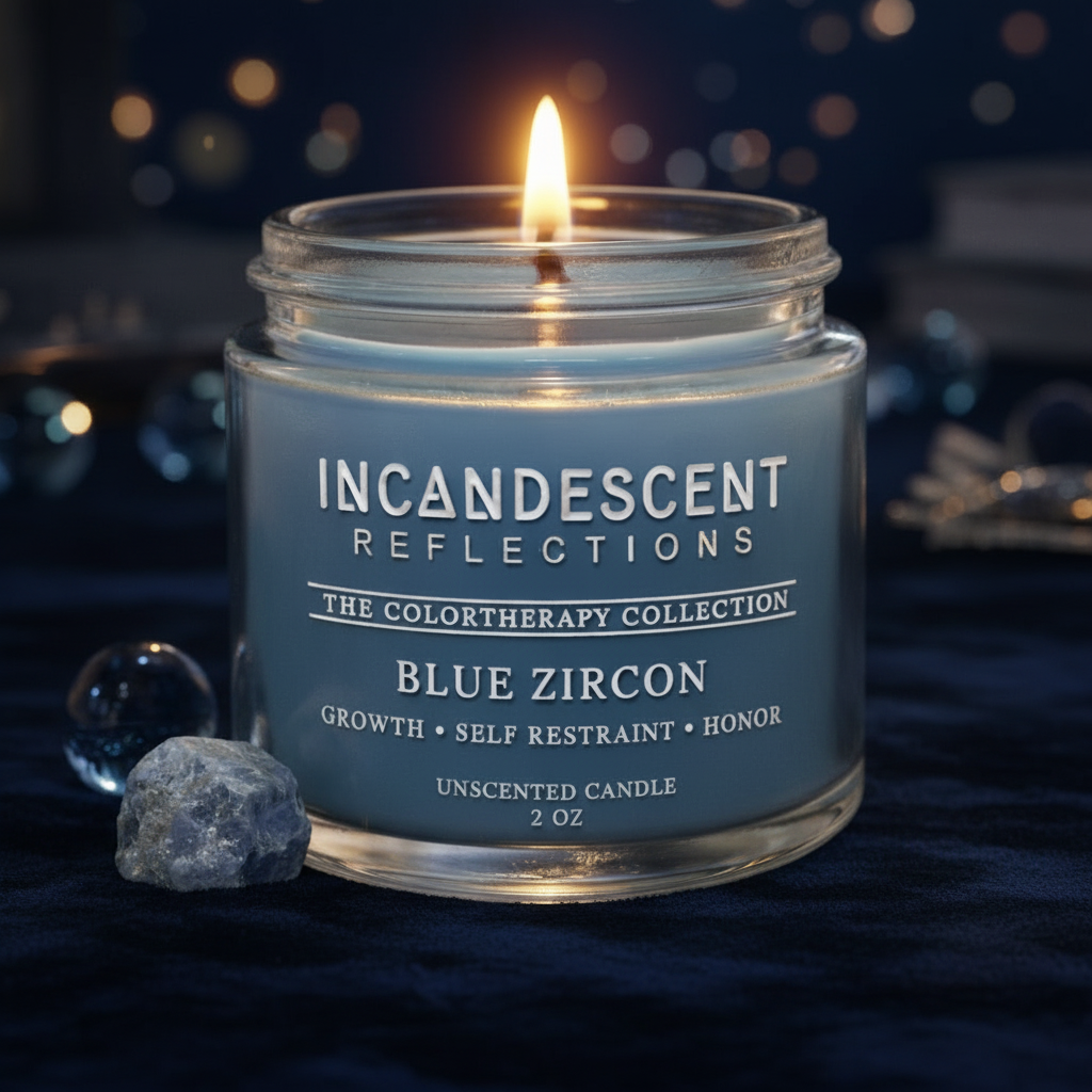 Colortherapy Collection • Blue Zircon Candle