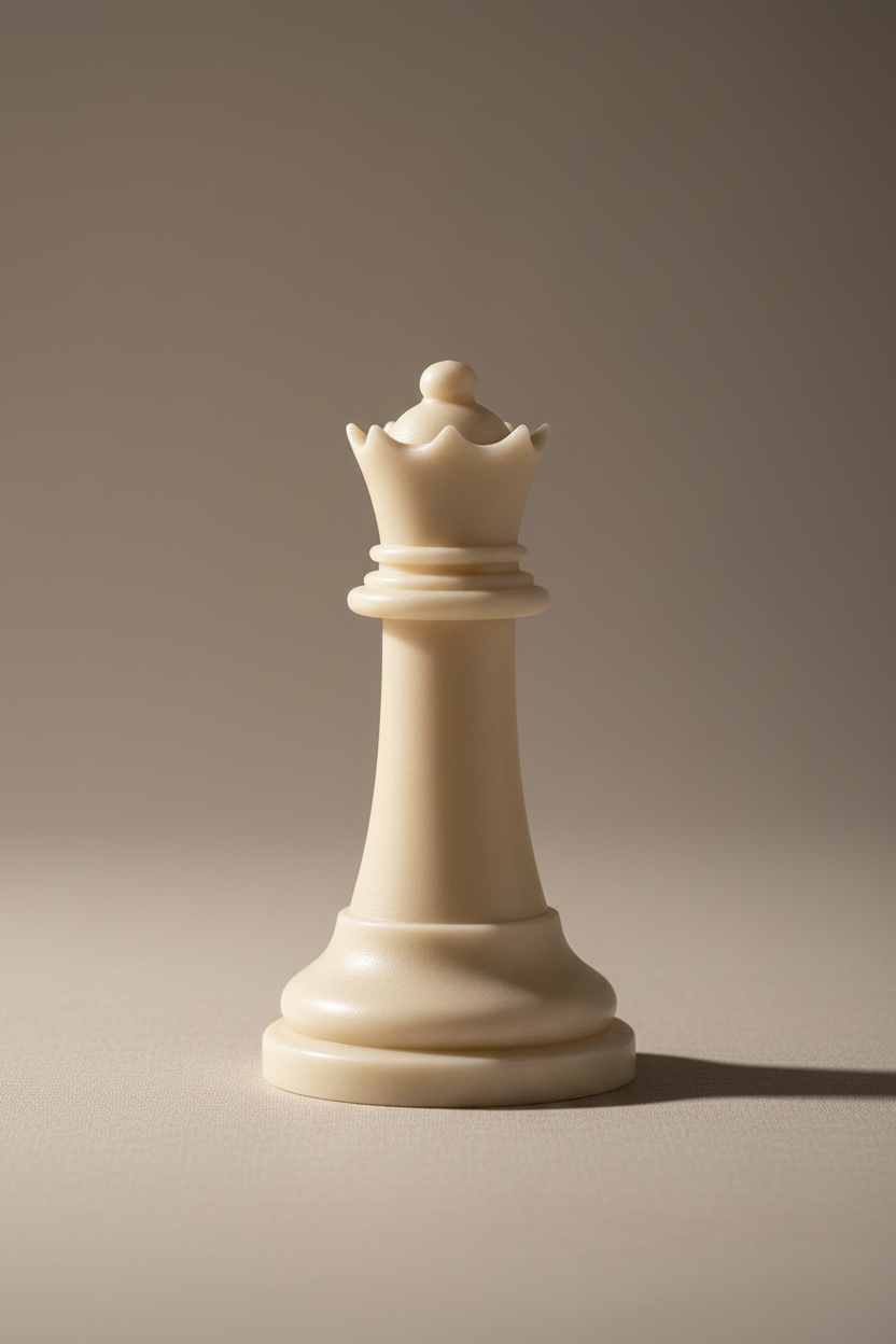 Queen — Neutral Background Clean Shot
