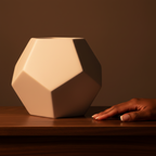 Geometric Ceramic Vase