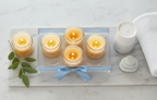 Sky Blue Spa Flat Lay - No Fairy Lights