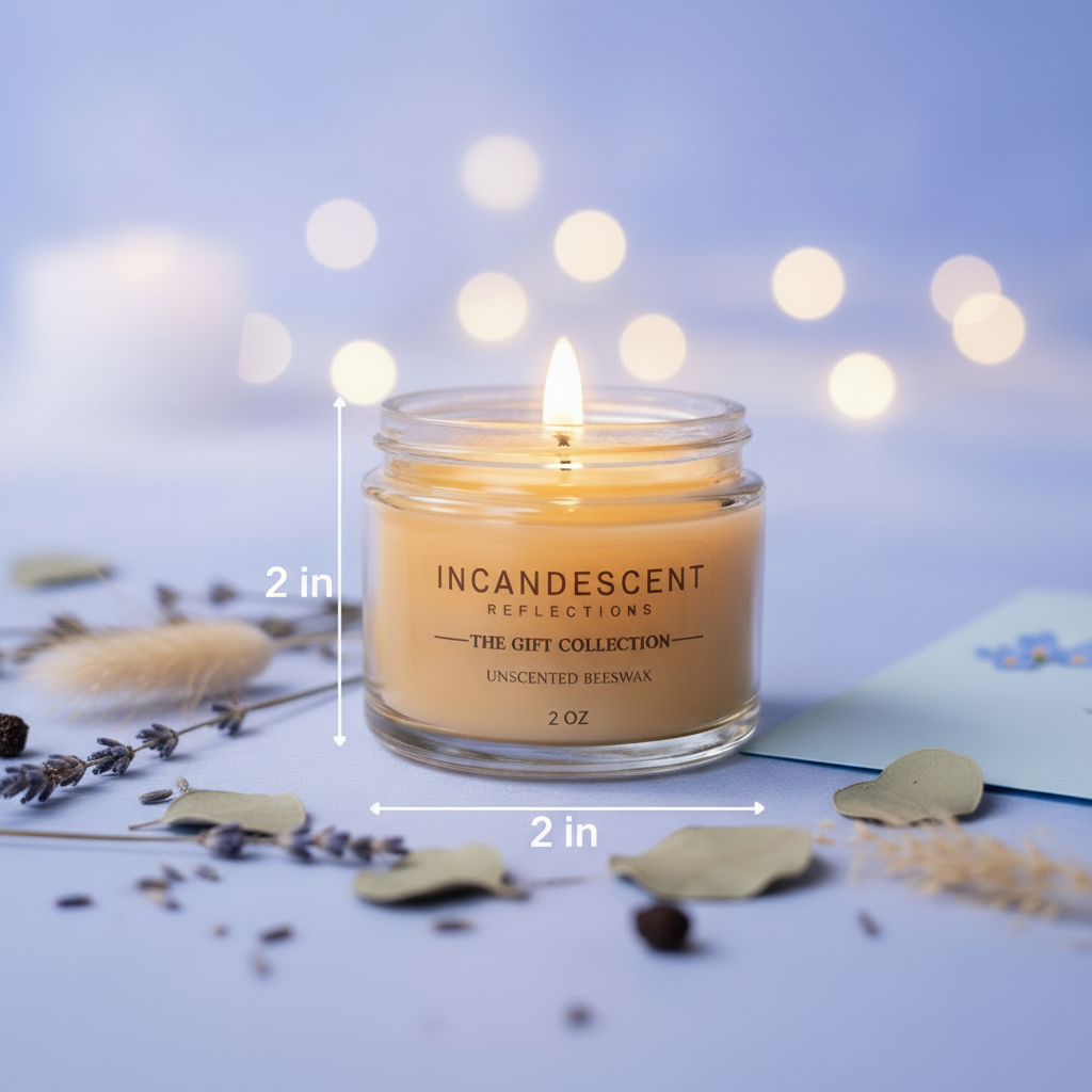 Thinking of You Candle - Dried Botanicals with Scale