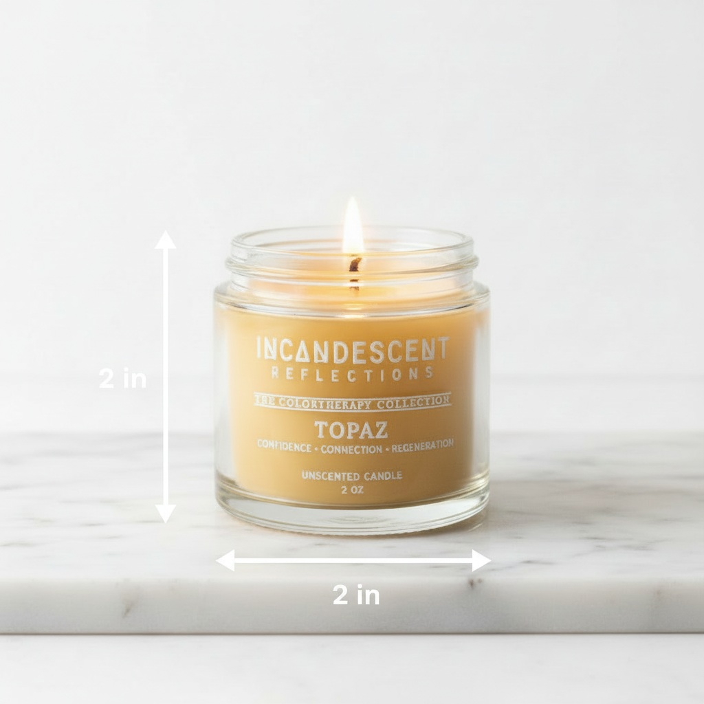Topaz — scale & size 2in × 2in